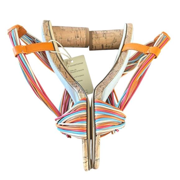 Sanctuary Admire Square Toe Wrapped Strap Block Heel Sandals NEW Size 5.5 - Picture 8 of 11